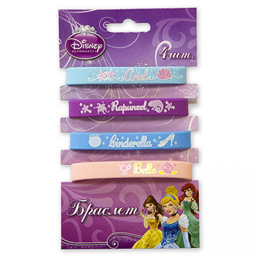 1501-1749 Браслет Disney Принцессы 4шт 211,00