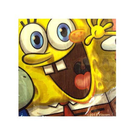 1502-1061 Салфетка Губка Боб 33см 16шт 122,00
