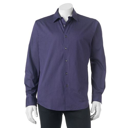 Men's Apt. 9(R) Modern-Fit Patterned Button-Down Shirt   $19.99