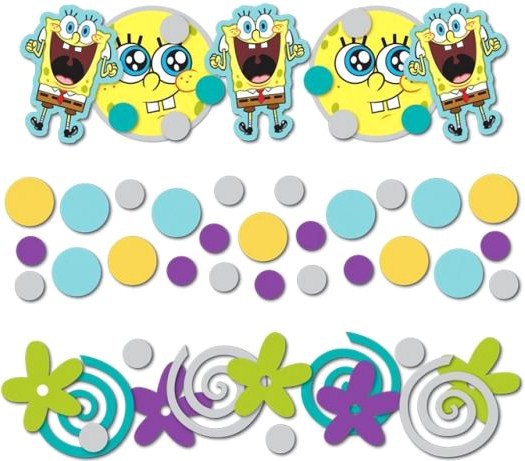 1501-1976	 Конфетти Губка Боб 3 вида 34гр 116,00
