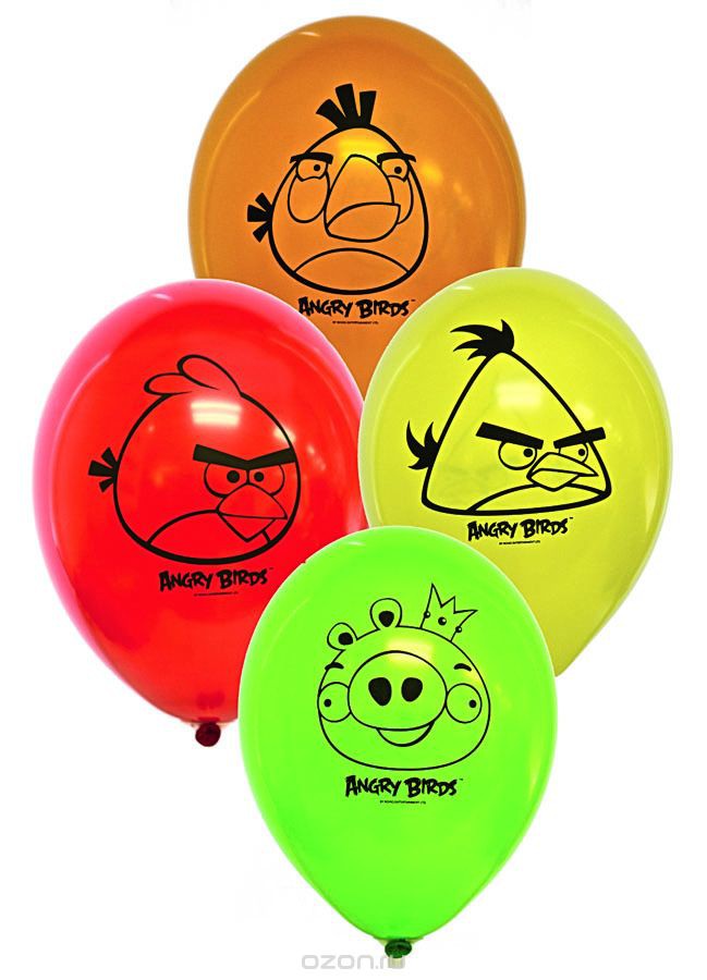 Набор шаров рис Angry Birds 30см 5шт2.jpg