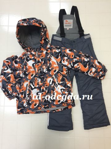 Костюм 6103 оранжевый, 3050р