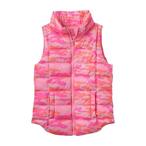 Girls 7-16 SO(R) Zip-Up Puffer Vest   $19.99