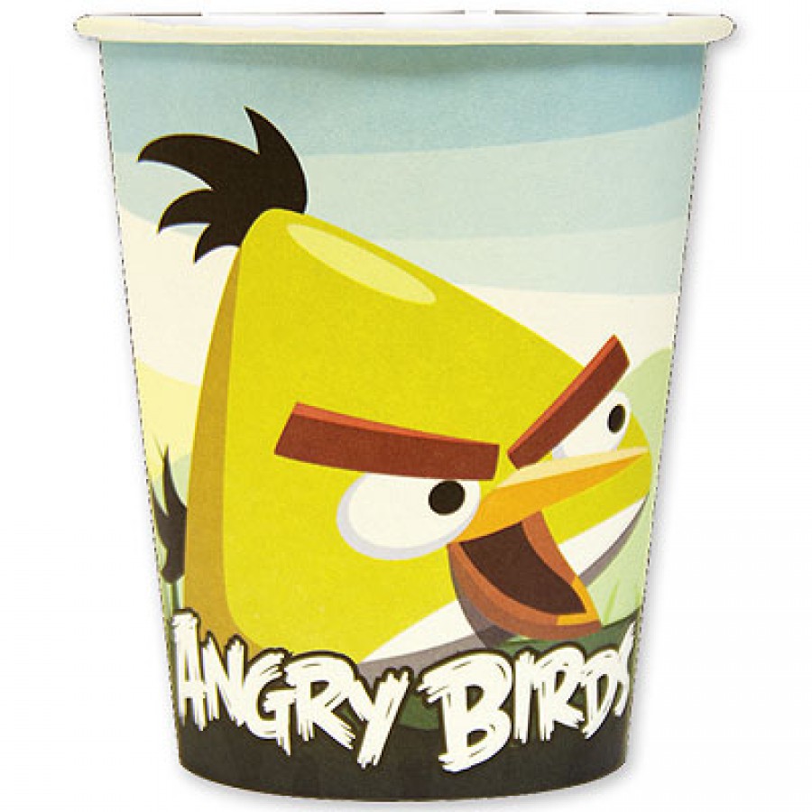 1502-1117 Стакан Angry Birds 8шт 87,00