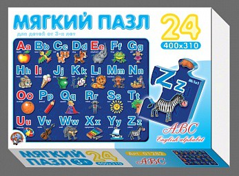 Артикул 01282 Пазл «Английский алфавит» Цена 199,50 руб.jpeg