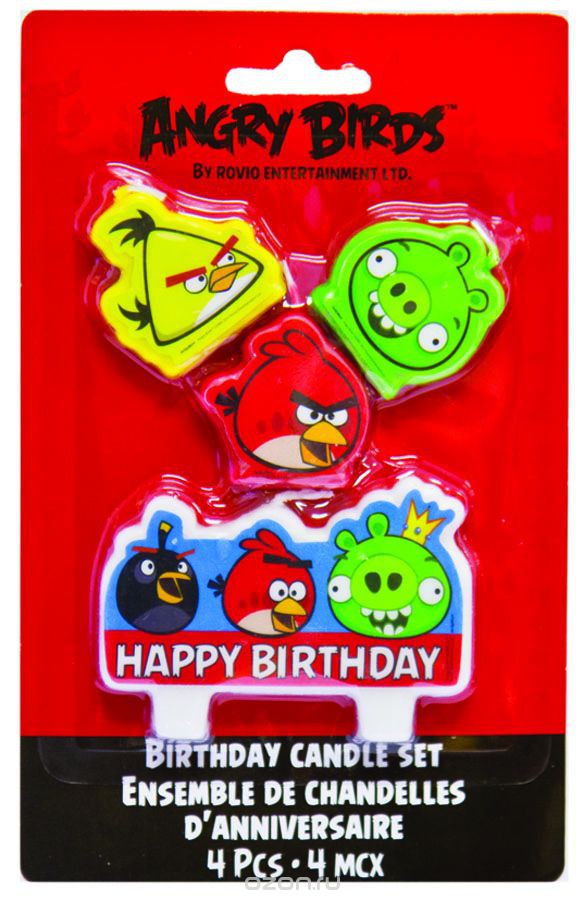 1502-1119	Свечи д-торта Angry Birds 4шт 123,00