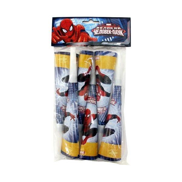 1501-1706  Горн Marvel Человек-Паук 6шт 83,00