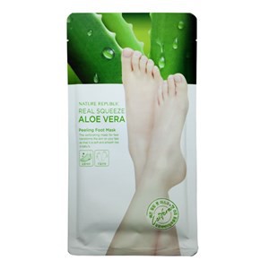REAL SQUEEZE ALOE VERA Peeling foot mask 275руб