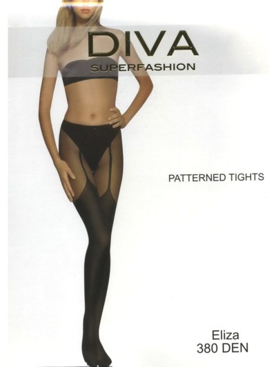   Diva Superfashion 137 Eliza 380 Den Black free size 178  x 6 .