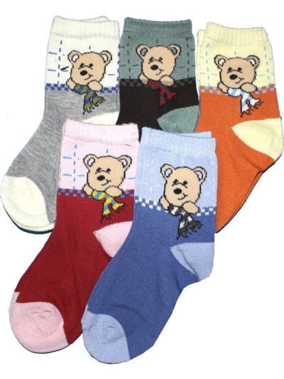 Детские носки Miqini NR-108 1-4,5-8,9-12лет хлопок 16 руб x 12 шт