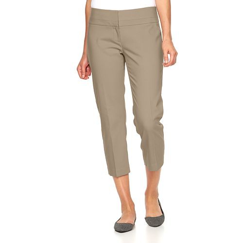 Women's Apt. 9(R) Torie Modern Fit Capri Dress Pants   $32.99