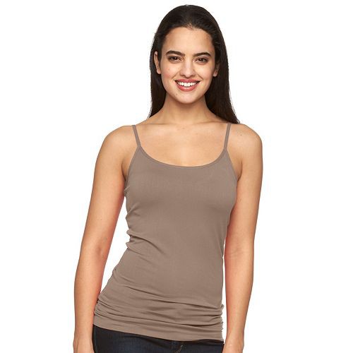 Women's Apt. 9(R) Solid Seamless Camisole   $9.99