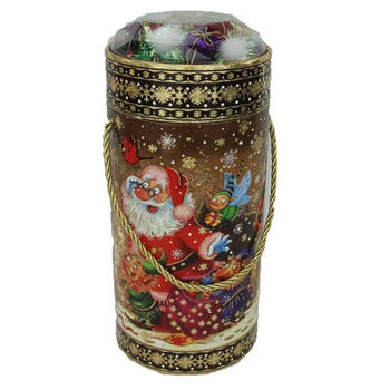Дед и санта с елочкой