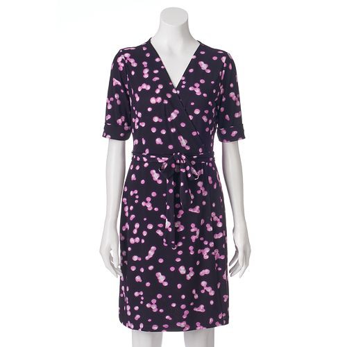 Women's Apt. 9(R) Faux-Wrap Dress   $29.99