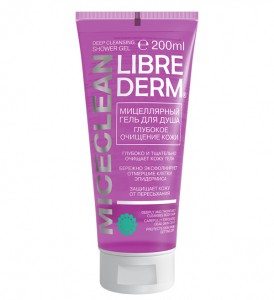 LIBREDERM Мицеллярный гель для душа Глубокое очищение кожи MICECLEAN 200 мл - 249,73 руб