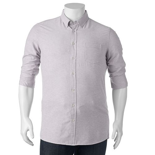 Big & Tall SONOMA Goods for Life(R) Classic-Fit Oxford Button-Down Shirt  $27.99