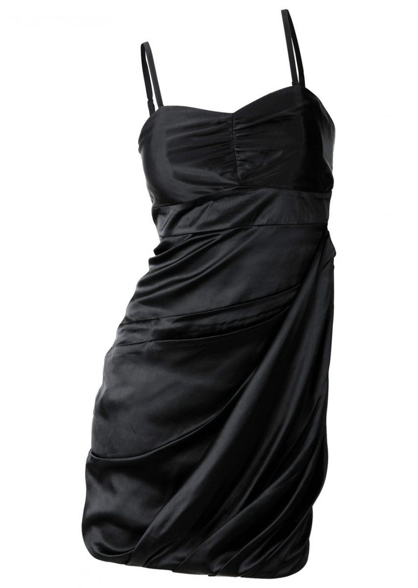 Сатиновое платье BODY FLIRT р.34(40-42),400 руб.