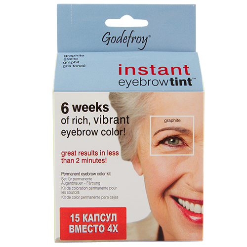 Godefroy Eyebrow Tint Dark Brown -    ,  4  ()