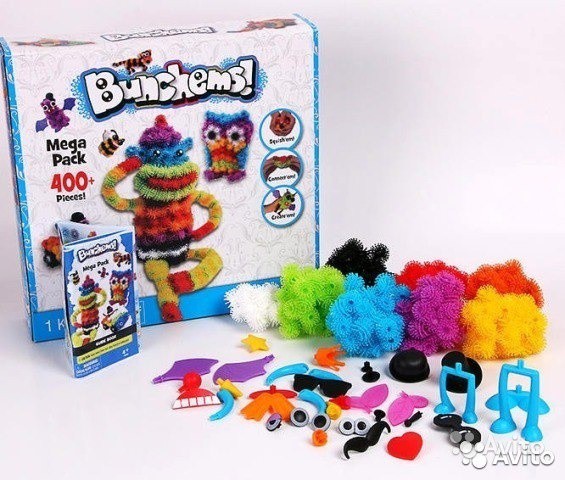 600 рублей Конструктор-липучка (400 деталей)