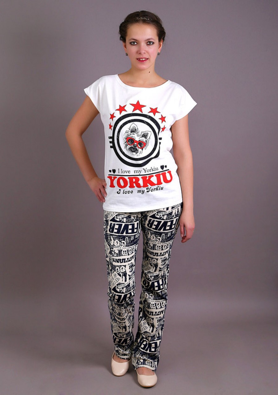 Костюм Йорк в очках (Брюки кулирка) (Арт.2-115), 490 руб.