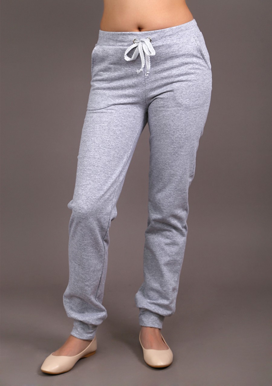 Брюки женские с манжетом (Футер с начесом) (Арт.2-129), 360 руб.