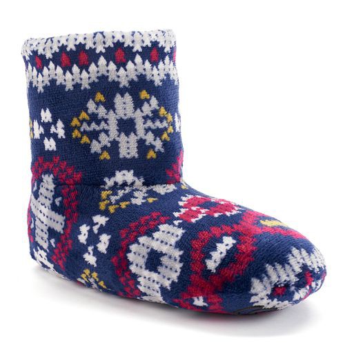 Women's Cuddl Duds Gripper Boot Slippers   $11.99