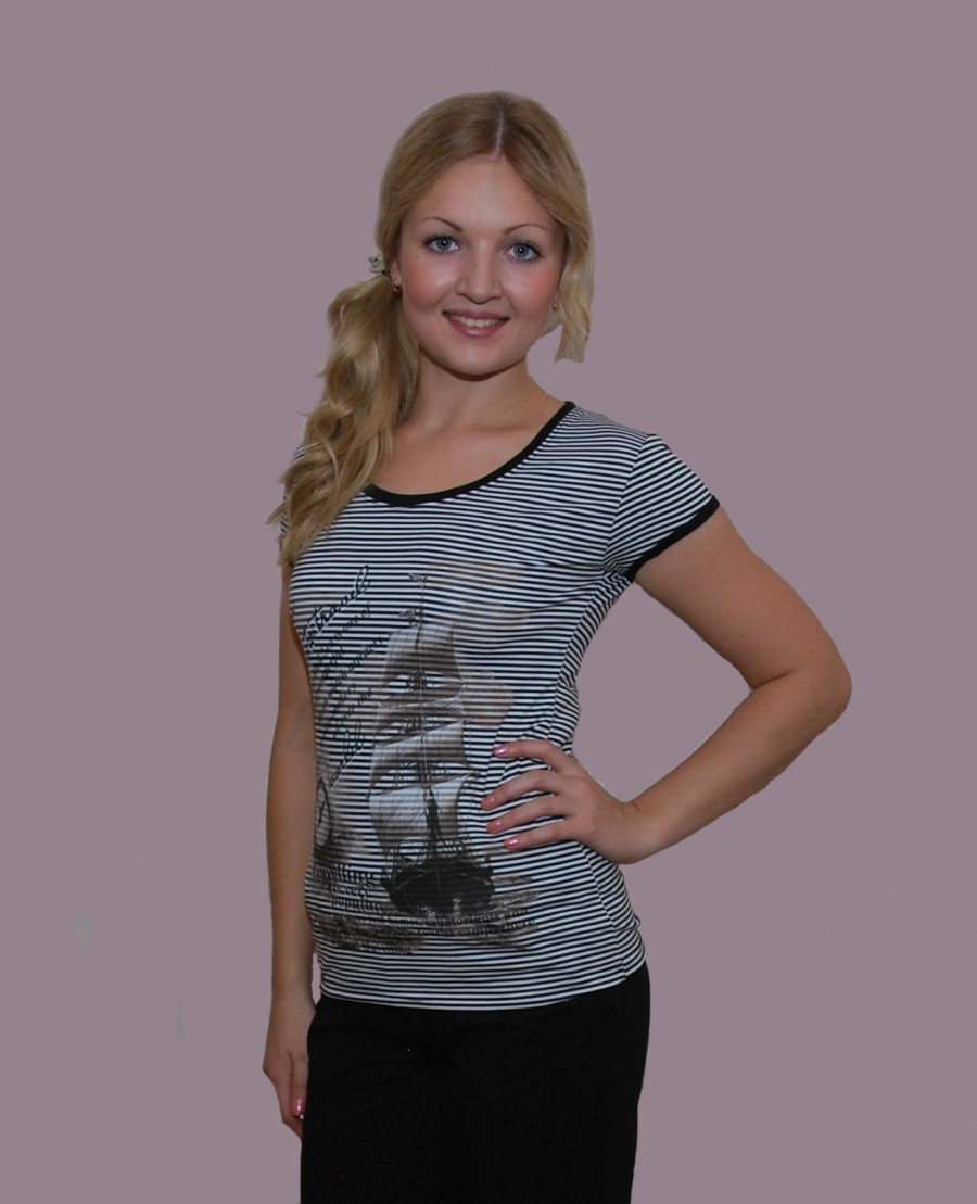 Футболка Кораблик (Арт.3-47), 220 руб.