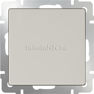 : 69517.  132.42 .  1- Werkel WL03-SW-1G-2W-ivory   
