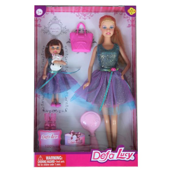 Кукла 8304А Мама с дочкой Defa Lusy 529,00 р..jpg