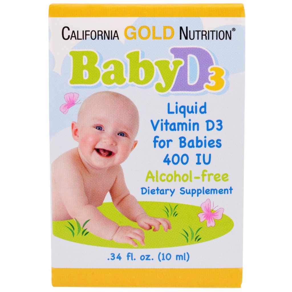 California Gold Nutrition,  D3  , 400 , 0,34   (10 )