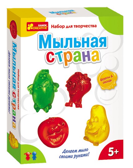 Набор для творчества. Мыльная страна. Овощи + Фрукты - 349,67 руб