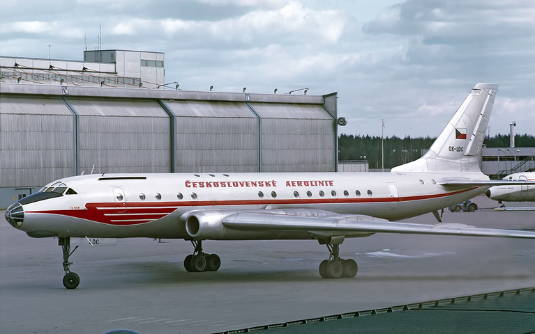 767px-CSA Tu-104A OK-LDC ARN May 1971.png