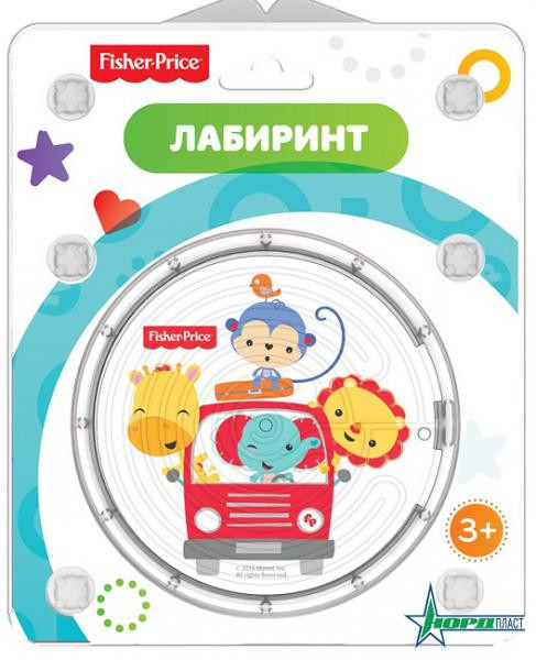 Двухсторонний лабиринт Фишер Прайс - 99,37 руб
