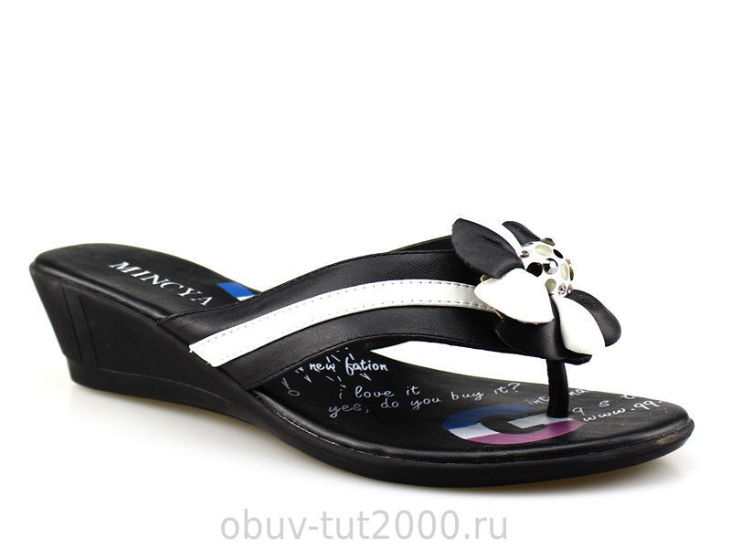 Шлепки MINCYA Артикул: 7012-07-1 / 21739-2 Китай 1000р
