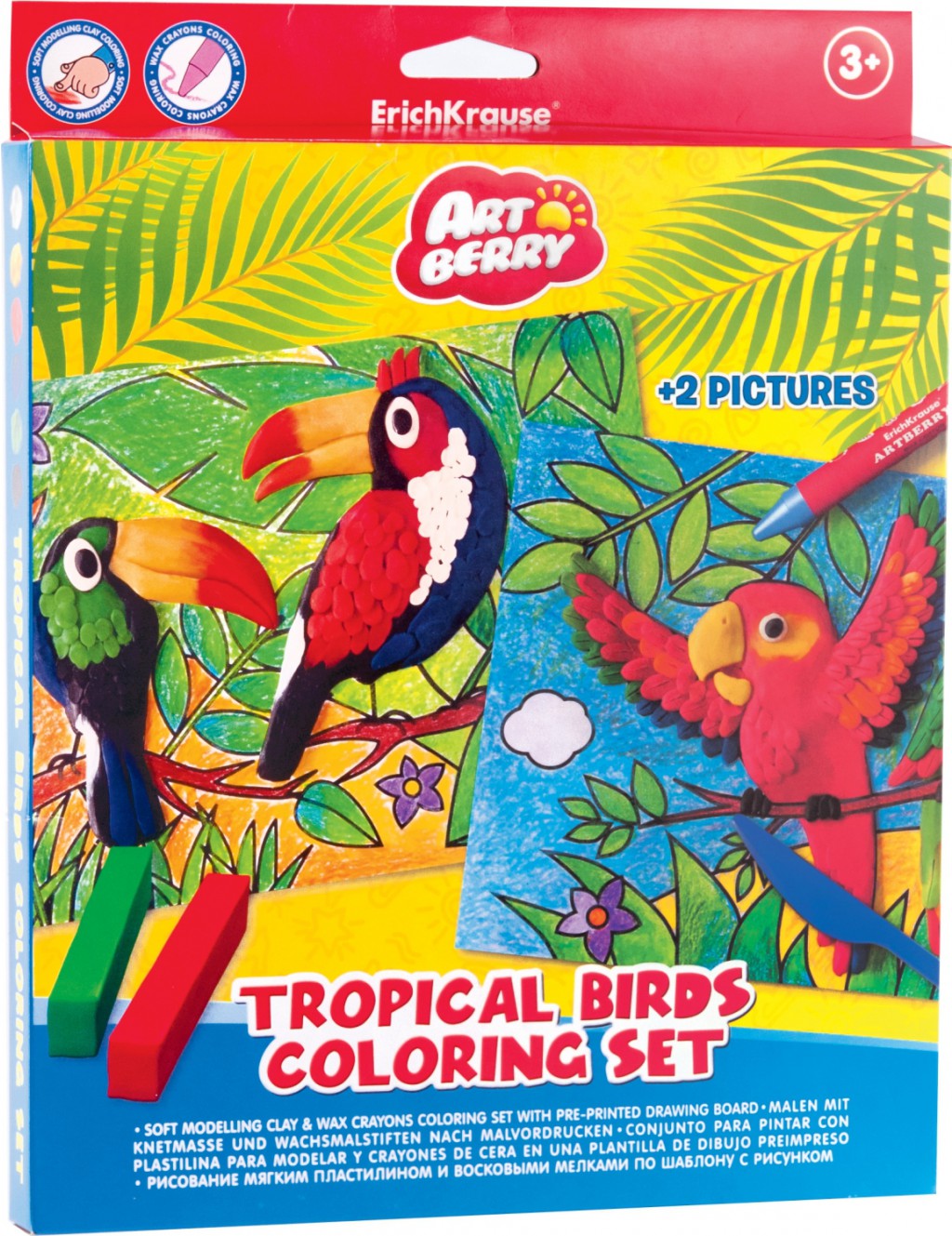 36969   6+  8+2  Tropical Birds Coloring Set Artberry  102,32.jpg