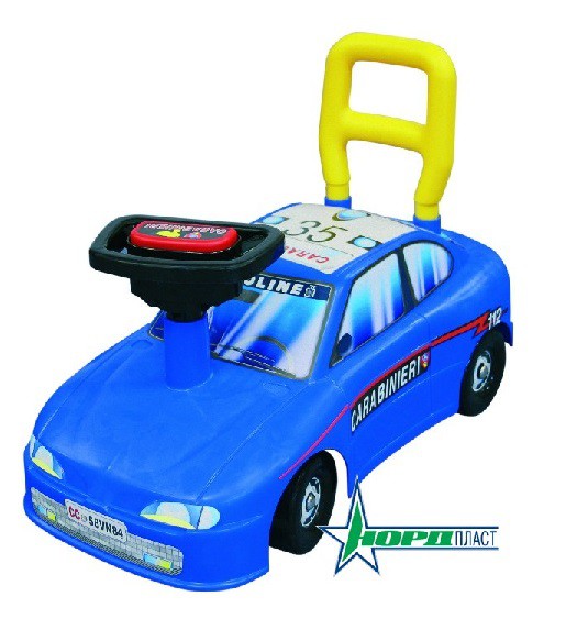 Нордпласт 431001 Машина-каталка Авто Carabinieri - 901,02 руб