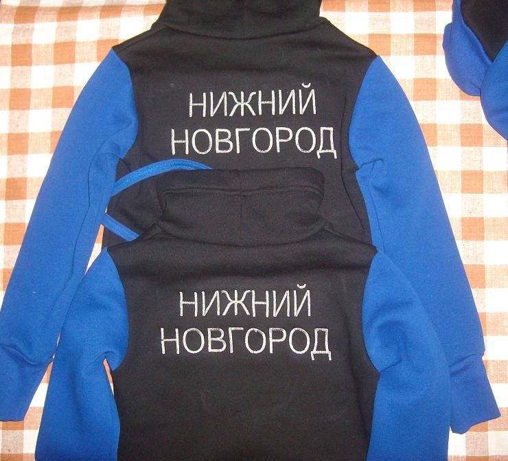 Вышивка на толстовках