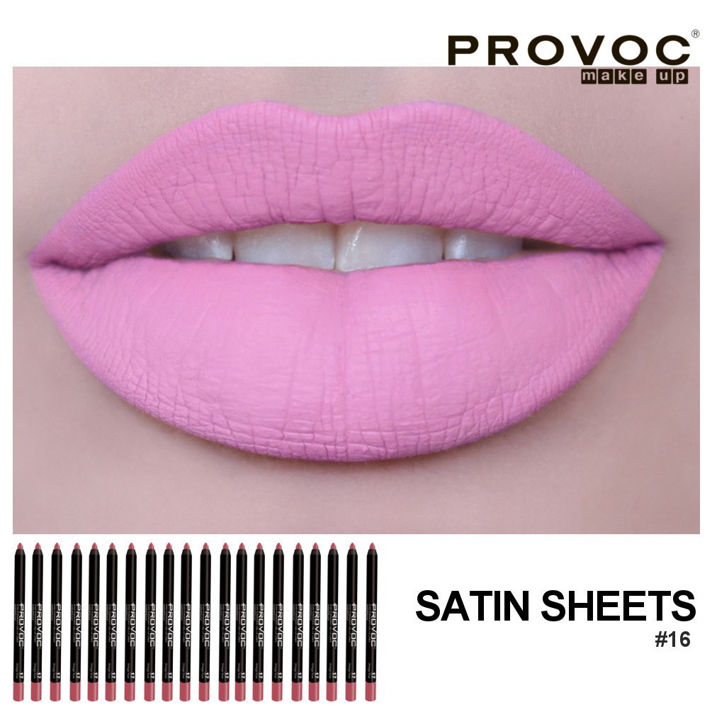 Gel Lip Liner 16 Satin Sheets        (. , )