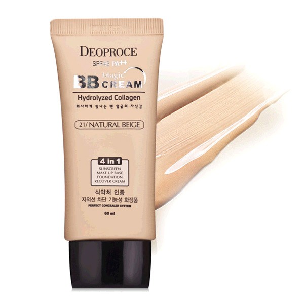 ВВ Magic BB Cream SPF45PA++ (вв крем с коллагеном и гиалуроновой кислотой) 60 гр. 21, 23 тон 389руб.jpg