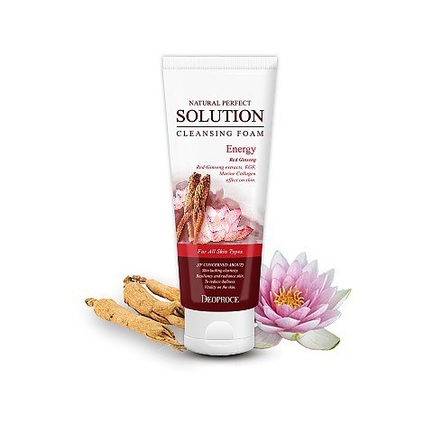 Natural Solution Cleansing Foam Energy (пенка для умывания корень женьшеня, цветочная вода) 170 мл 276руб.jpg