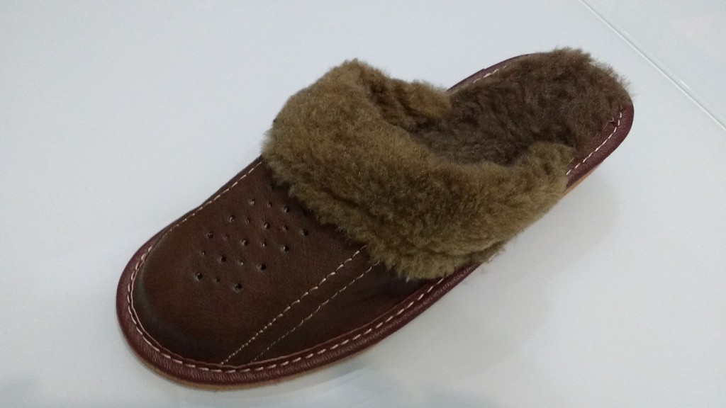 Тапочки женские из натуральной кожи артикул 142 размеры 36-41 370 р.