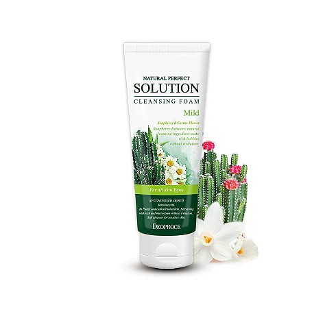Natural Solution Cleansing Foam Mild (пенка для умывания экстракт кактуса и ромашки) 170 мл 280руб+%