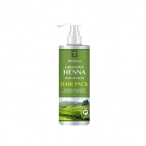 Hair Pack Grenn Tea Henna Pure Refresh (маска для волос хна) 1000 мл. 642руб.jpg