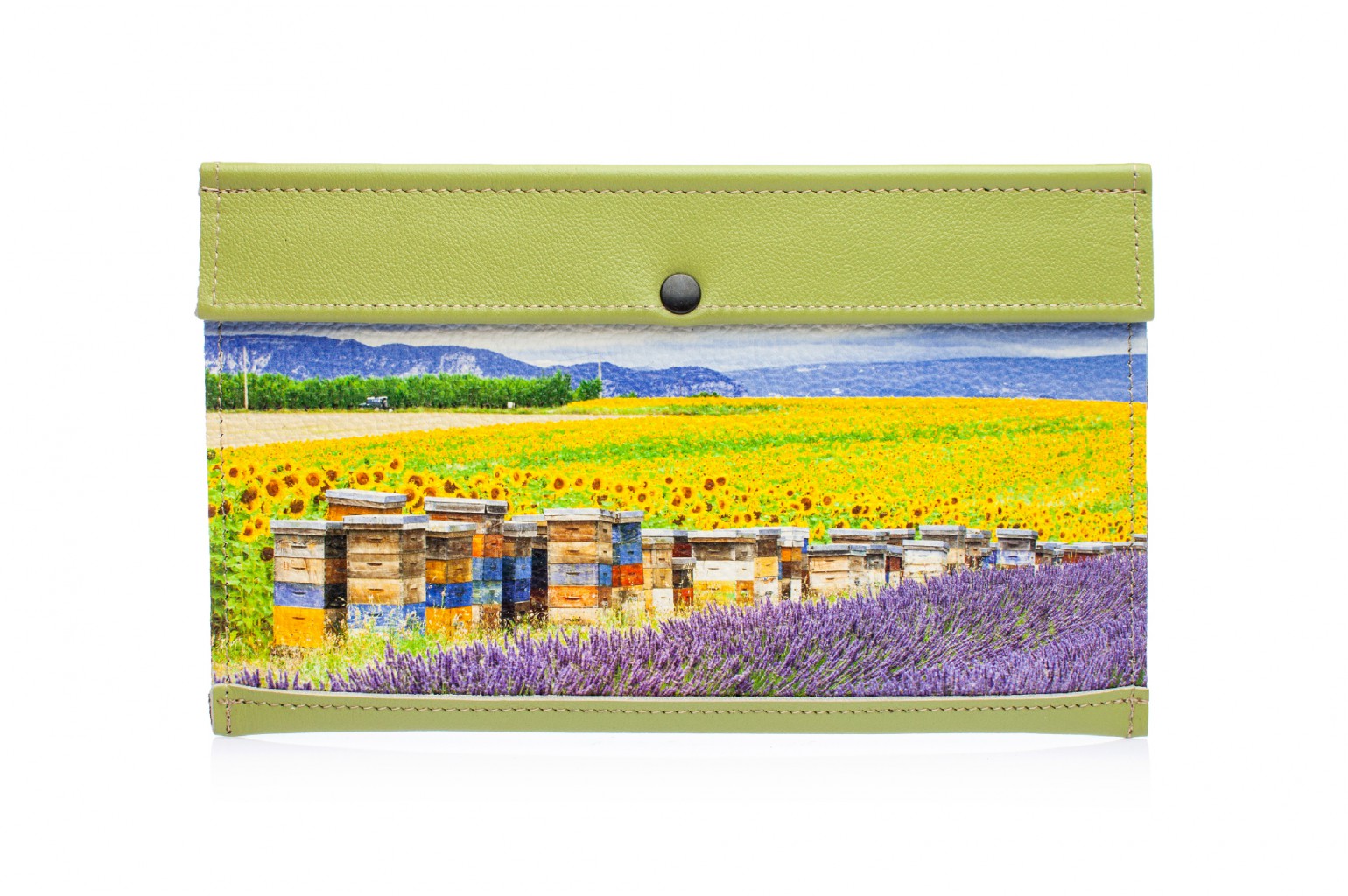 Тревел конверт Лаванда подсолнухи