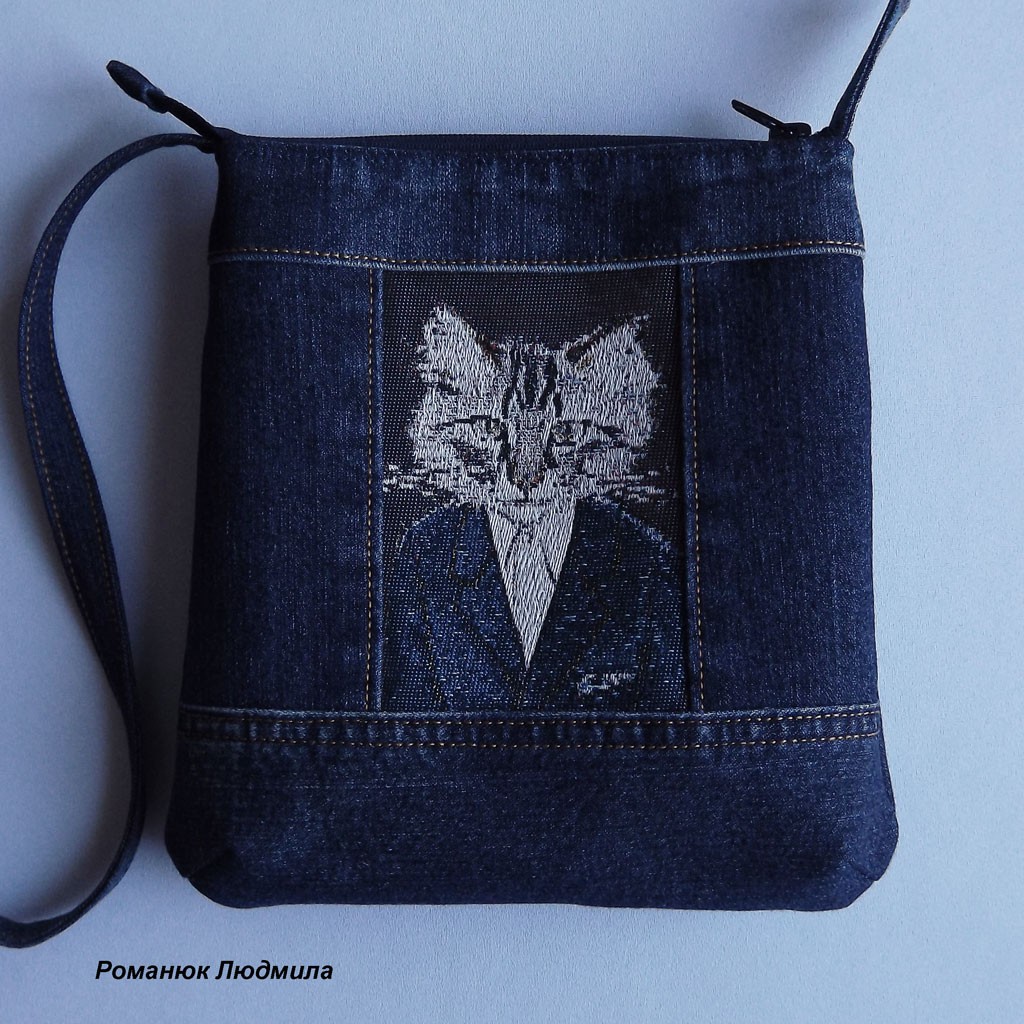 Сумка женская джинсовая 