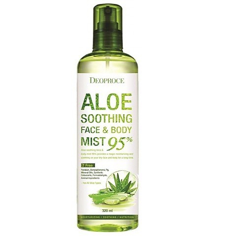 Aloe Soothing Face & Body Mist 95% 410 мл. 590руб