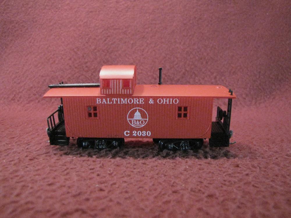  -    CABOOSE B&O -EU/BLACK W_54446_  863 .