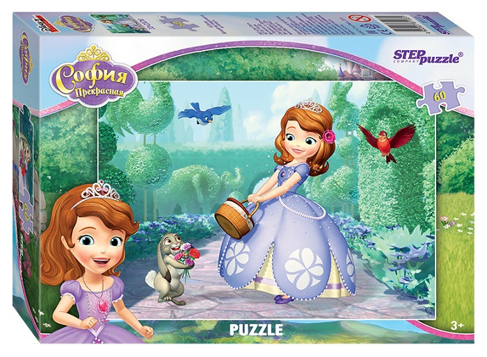 Steppuzzle Пазлы 60эл. 81133 Disney. Принцесса София - 46,85 руб