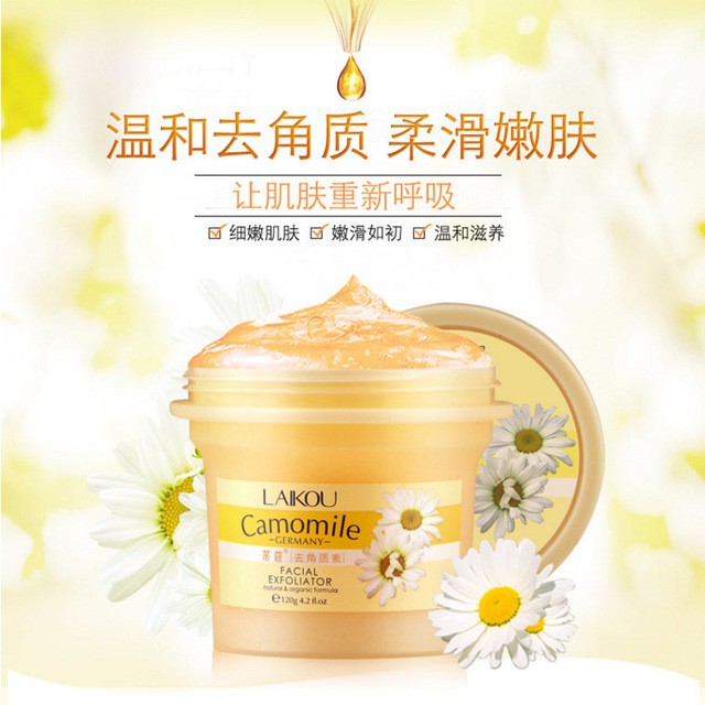 -   Laikou Camomile Facial Exfoliator,  162