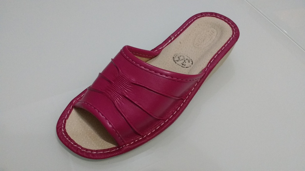 Тапочки женские из натуральной кожи артикул 146 размеры 36-41 370 р.